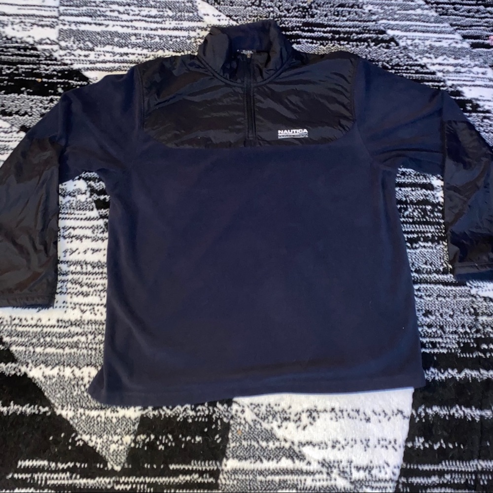 Vintage Nautica quarter zip pullover